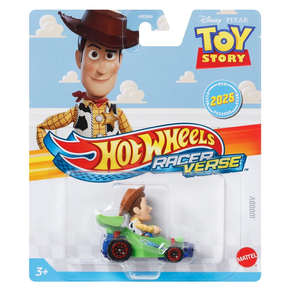 INSTOCK HOT WHEELS RACERVERSE Woody Race Car