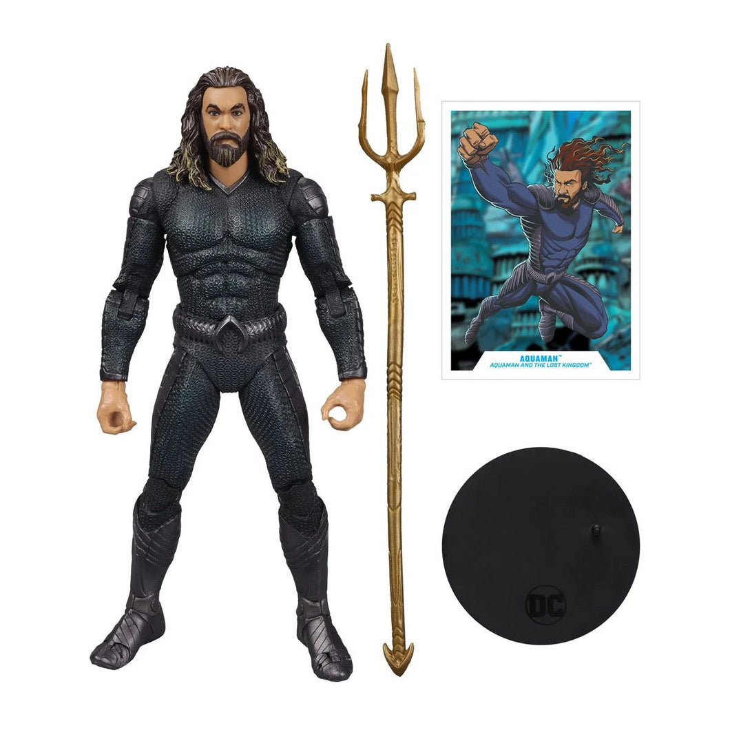 INSTOCK DC Multiverse Aquaman and the Lost Kingdom Movie 7-Inch Scale Action Figure - AQUAMAN WITH STEALTH SUIT