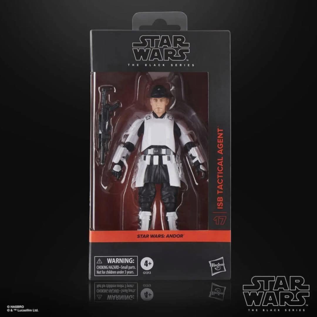 PRE ORDER STAR WARS THE BLACK SERIES ISB TACTICAL AGENT, STAR WARS: ANDOR 6 INCH ACTION FIGURE ( TARGET EXCLUSIVE)