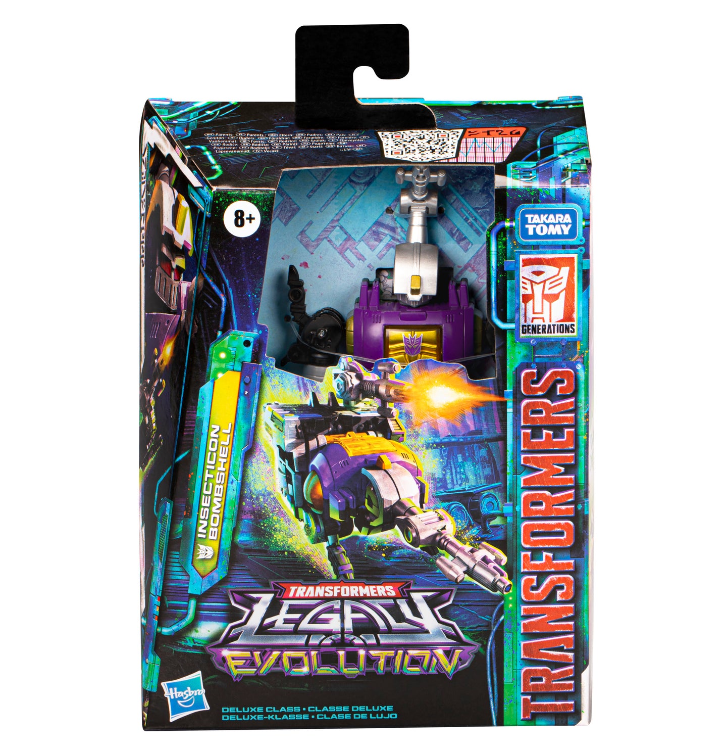INSTOCK Transformers Legacy Evolution Deluxe Class Insecticon Bombshell