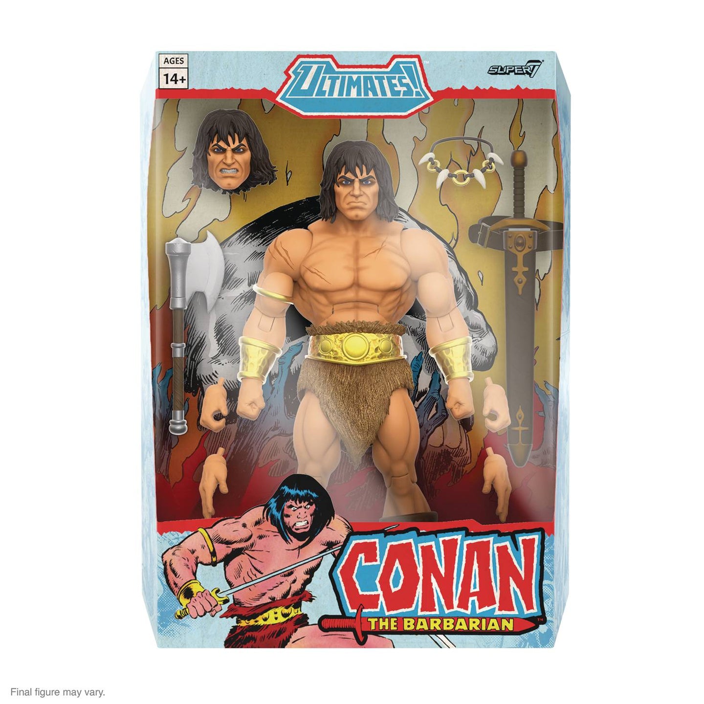 PRE ORDER CONAN COMICS ULTIMATES WAVE 2 CONAN ACTION FIGURE