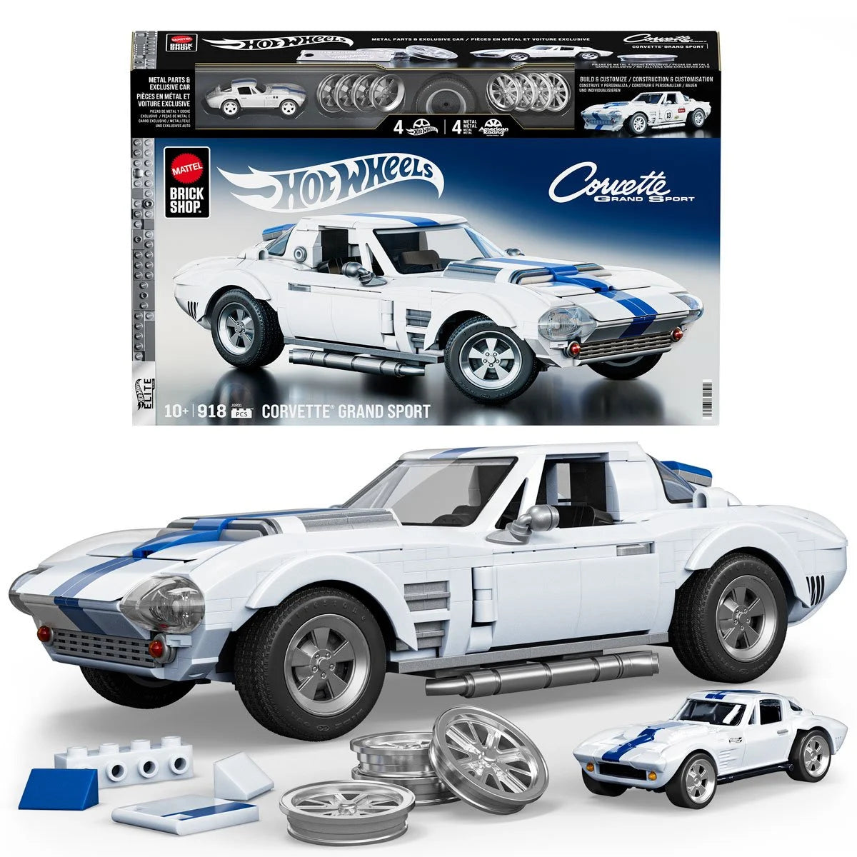 PRE ORDER Brick Shop Hot Wheels Corvette Grand Sport