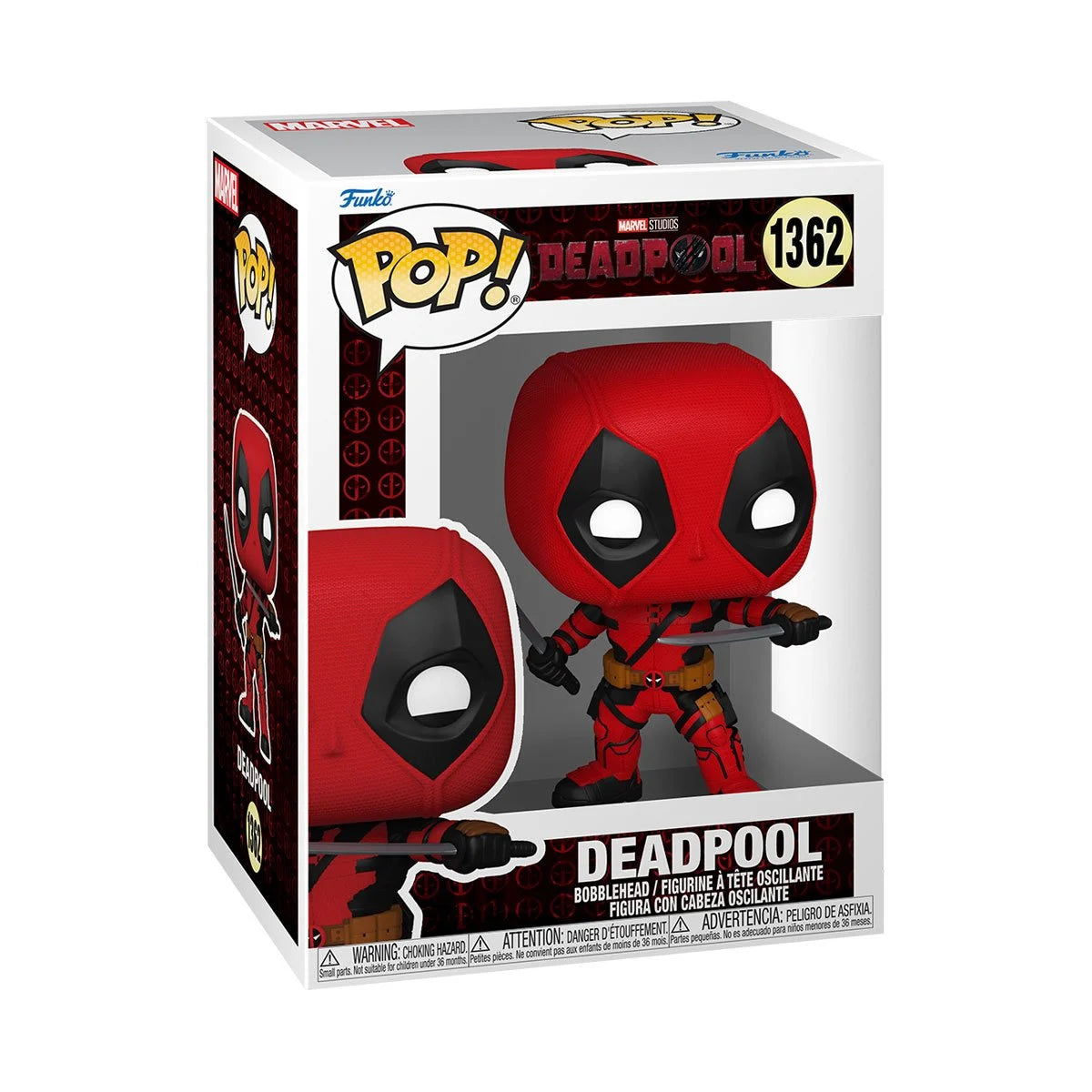 INSTOCK Deadpool 3 Funko Pop! Vinyl Figure - DEADPOOL – Zed
