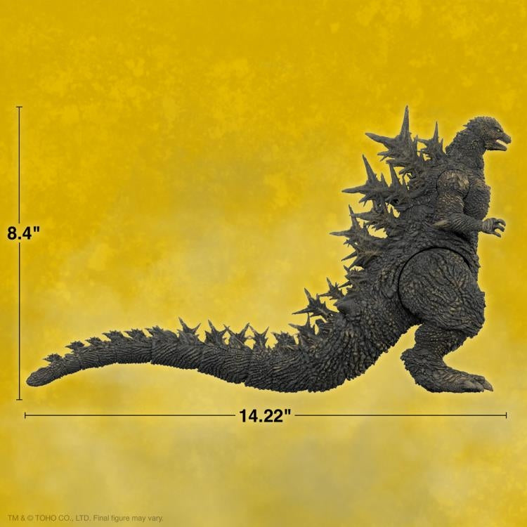 INSTOCK SUPER7 ULTIMATES GODZILLA (MINUS ONE) 8-INCH SCALE ACTION