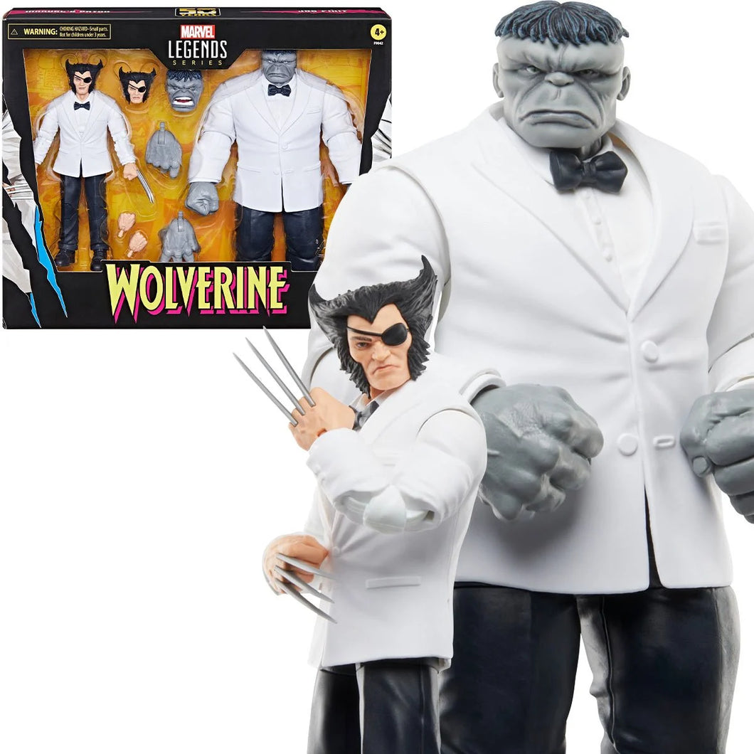 INSTOCK Wolverine Marvel Legends Patch and Joe Fixit 6-Inch Action Figures