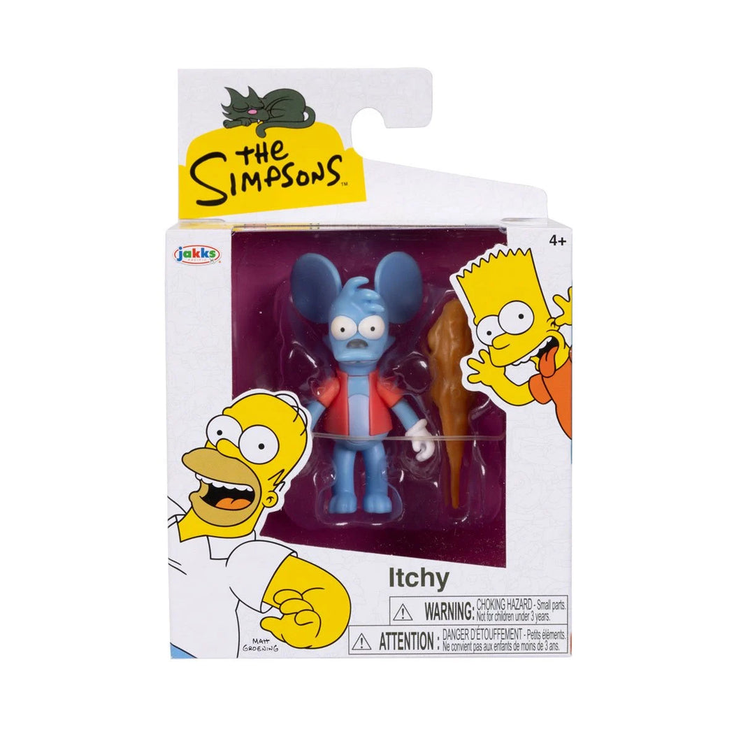 INSTOCK The Simpsons 2 1/2-Inch Scaled Wave 2 Action Figures - ITCHY