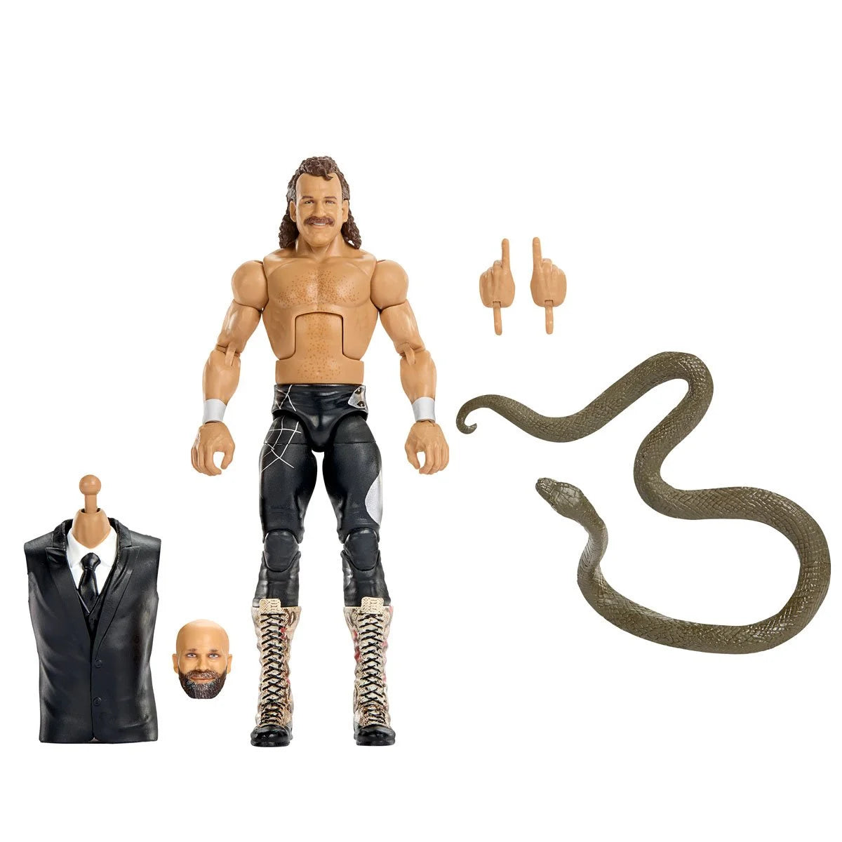 WWE Elite Ultimate Jake Roberts 新品開封のみ INSTOCK WWE WrestleMania Elite 2026 Action Figure - JAKE THE SNAKE