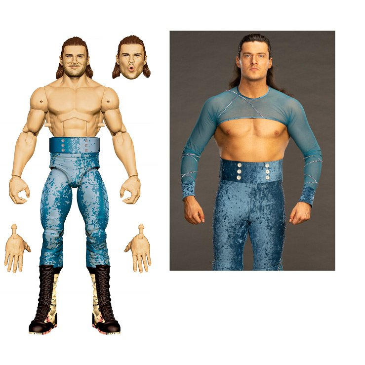 INSTOCK WWE Elite 110 Kit Wilson