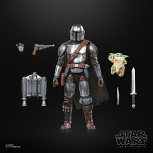 Load image into Gallery viewer, PRE ORDER Star Wars The Black Series The Mandalorian &amp; Grogu, Star Wars: The Mandalorian &amp; Grogu Deluxe 6 Inch Action Figure

