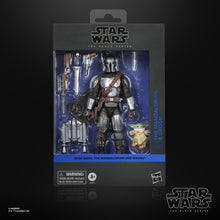 Load image into Gallery viewer, PRE ORDER Star Wars The Black Series The Mandalorian &amp; Grogu, Star Wars: The Mandalorian &amp; Grogu Deluxe 6 Inch Action Figure
