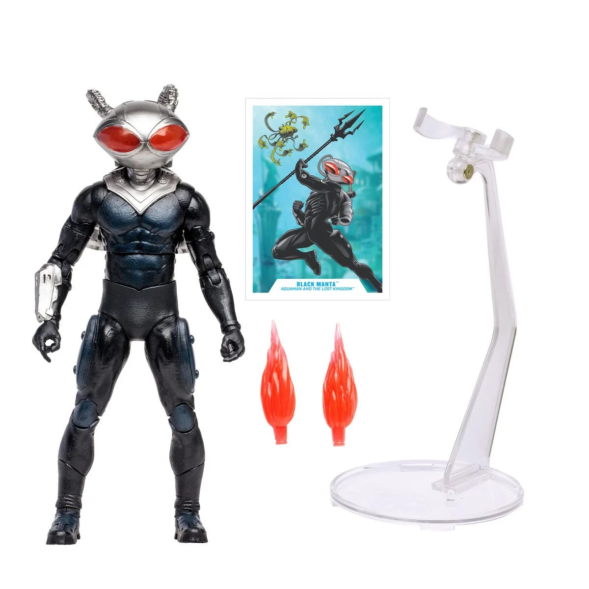 INSTOCK DC Multiverse Aquaman and the Lost Kingdom Movie 7-Inch Scale Action Figure - BLACK MANTA