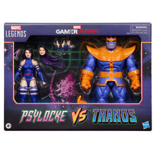 Load image into Gallery viewer, PRE ORDER Marvel Legends Series Gamerverse Psylocke vs Thanos, Retro Video Game -Inspired Collectible 6-Inch Action Figures
