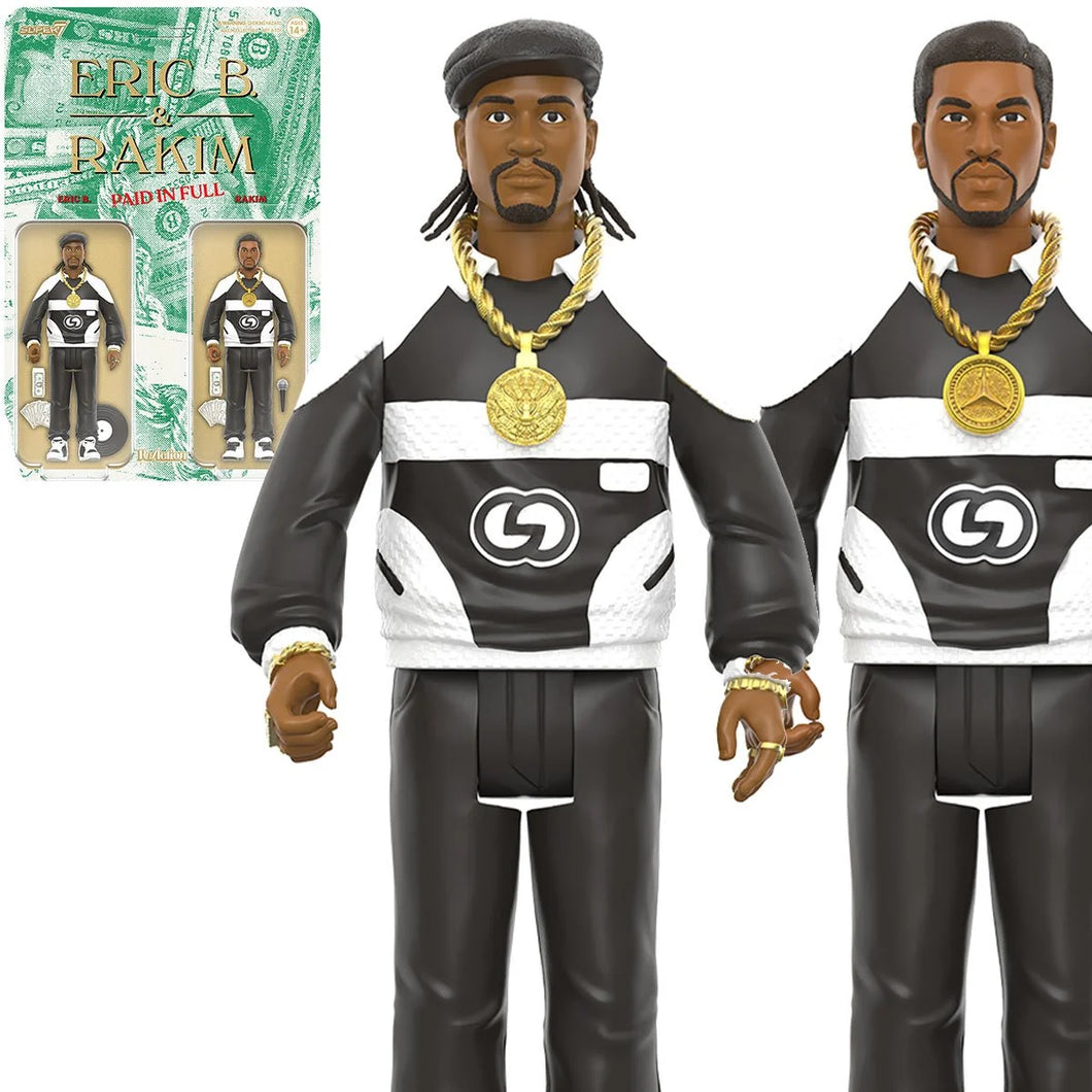 INSTOCK Eric B. & Rakim 3 3/4-Inch ReAction Figure ReAction Figure 2-Pack