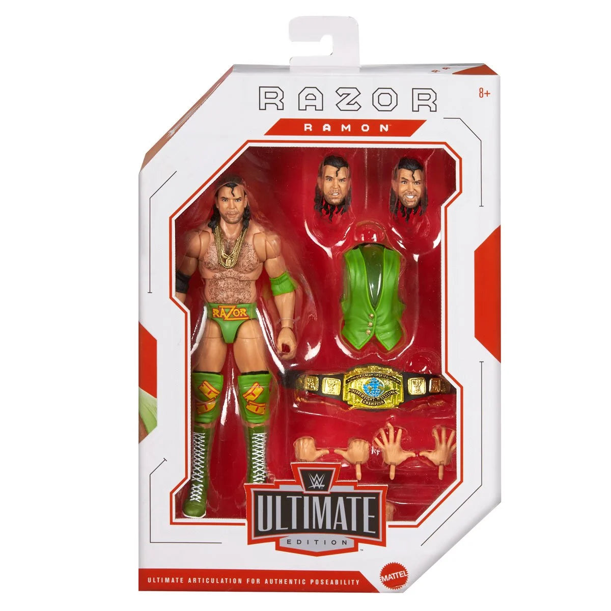 WWE Elite Ultimate Razor Ramon レイザー•ラモン INSTOCK WWE Ultimate Edition Greatest Hits 2025 Wave Action
