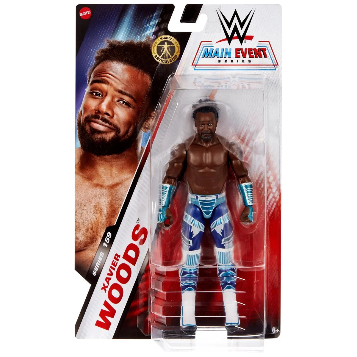 PRE ORDER WWE Main Event Series Figure Series 159 - XAVIER WOODS