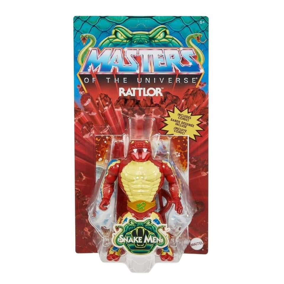 INSTOCK Masters of the Universe Origins Rattlor Action Figure