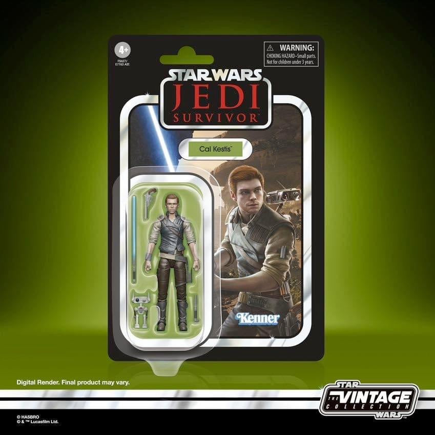 INSTOCK Star Wars The Vintage Collection Cal Kestis 3 3/4-Inch Action Figure