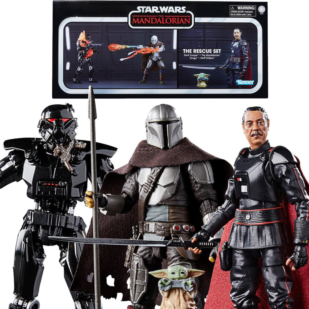 INSTOCK Star Wars The Vintage Collection The Mandalorian The Rescue Set 3 3/4-Inch