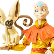 Load image into Gallery viewer, INSTOCK Avatar: The Last Airbender Wave 2 Aang with Momo 7-Inch Scale Action Figure
