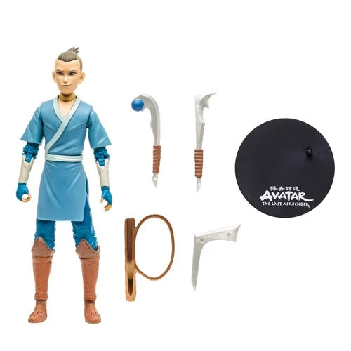 INSTOCK Avatar: The Last Airbender Wave 2 Sokka Book One: Water 7-Inch Scale Action Figure