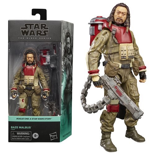 INSTOCK Star Wars The Black Series Baze Malbus 6-Inch Action Figure