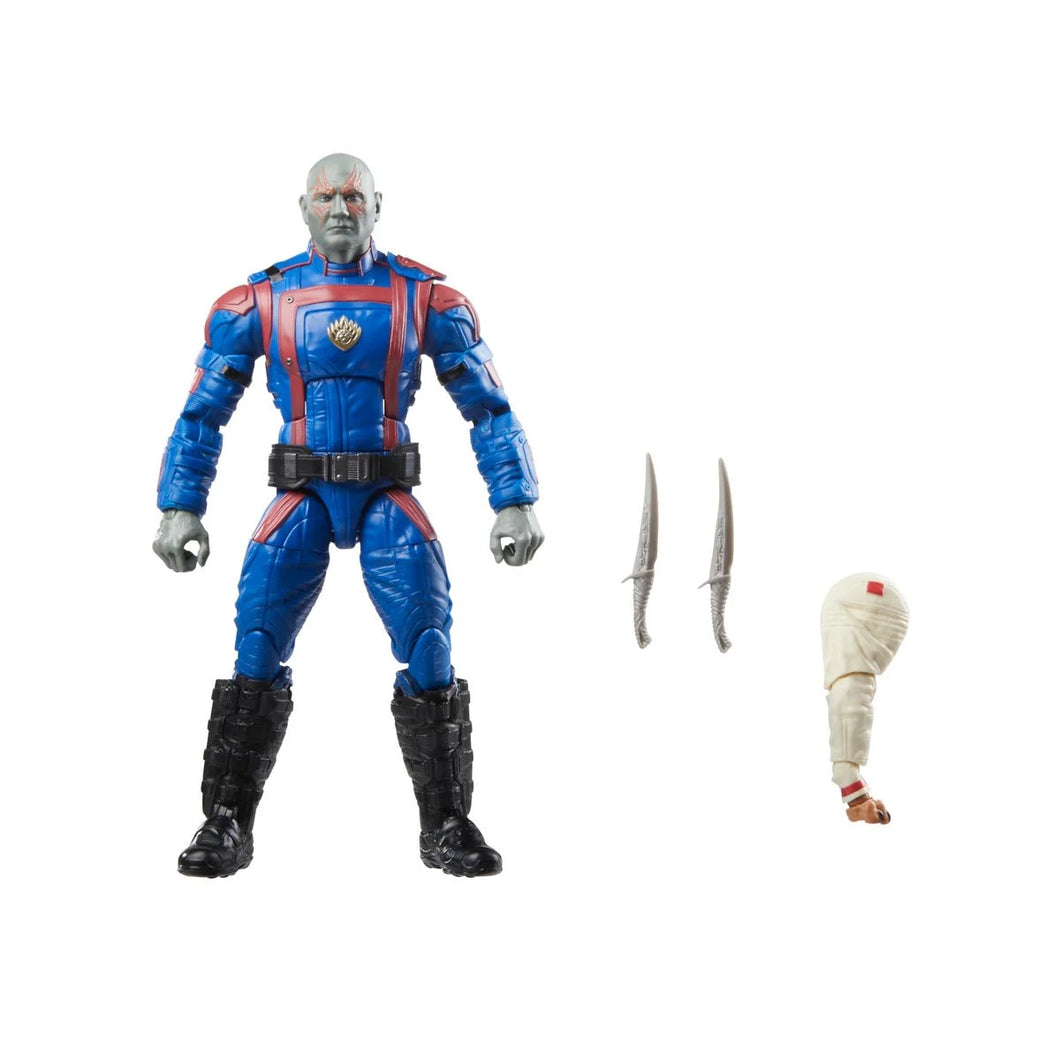 INSTOCK Guardians of the Galaxy Vol. 3 Marvel Legends 6-Inch Action Figures - DRAX