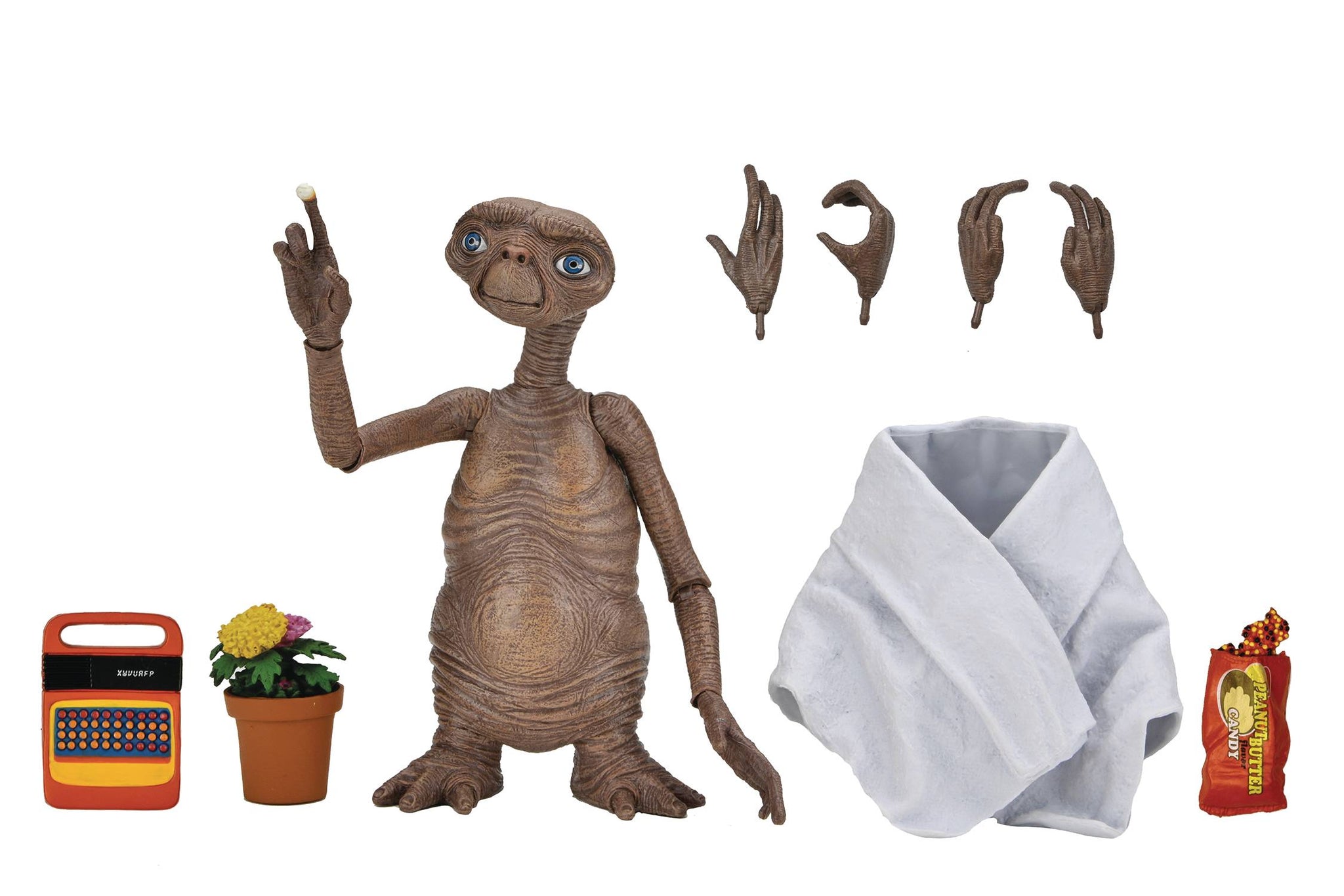 e.t. フィギュア INSTOCK ET 40TH ANNIVERSARY E.T. NECA ULTIMATES 7IN ACTION FIGURE