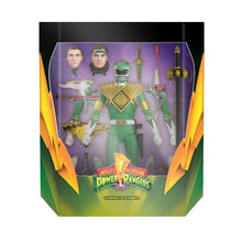 Load image into Gallery viewer, INSTOCK Power Rangers Ultimates Mighty Morphin Green Ranger 7-Inch Action Figure
