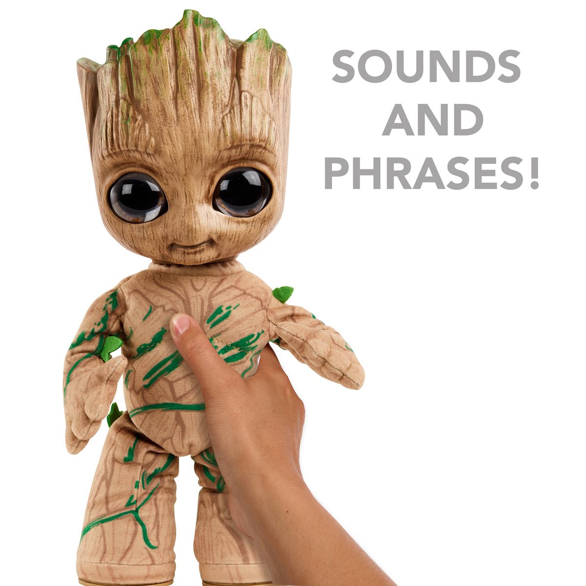 INSTOCK Marvel I Am Groot Groovin Groot Feature Plush