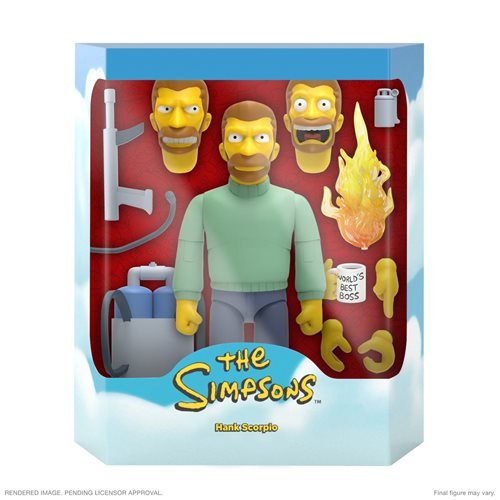 PRE ORDER The Simpsons Ultimates Hank Scorpio 7-Inch Action Figure