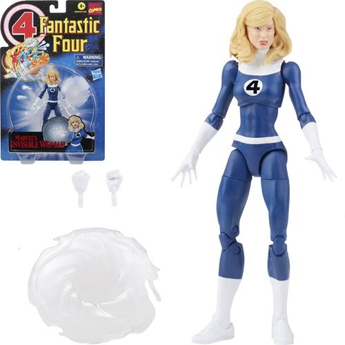 INSTOCK! Fantastic Four Retro Marvel Legends INVISIBLE WOMAN 6-Inch Action Figure