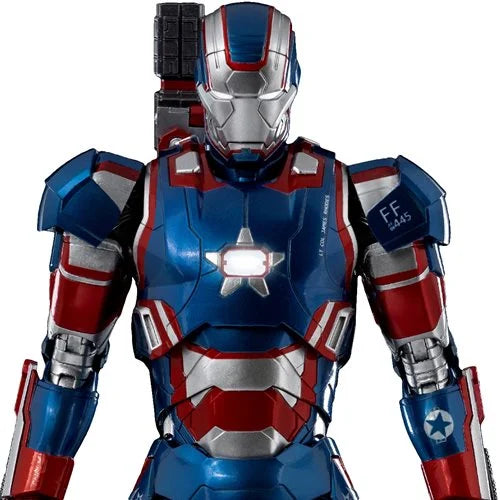 Instock  Avengers: Infinity Saga Iron Patriot DLX 1:12 Scale Action Figure