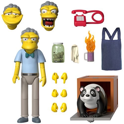 INSTOCK Super 7 The Simpsons Ultimates Moe 7-Inch Action Figure