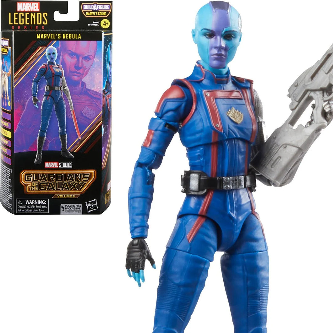 INSTOCK Guardians of the Galaxy Vol. 3 Marvel Legends 6-Inch Action Figures - NEBULA