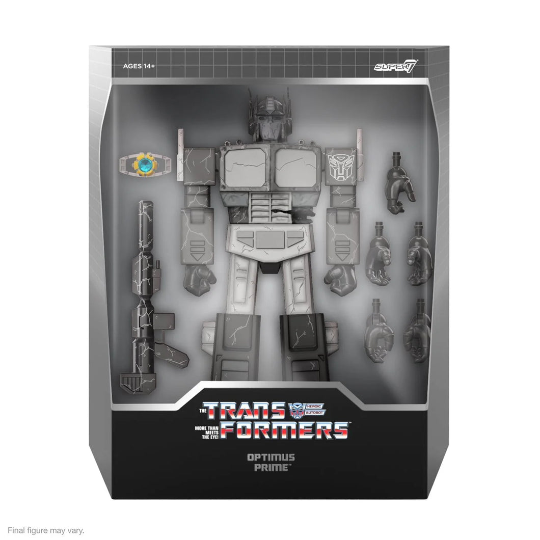 INSTOCK Transformers SUPER 7 Ultimates Optimus Prime Fallen Leader 7-Inch Action Figure