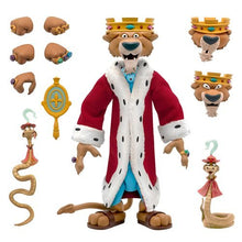 Load image into Gallery viewer, INSTOCK Disney Ultimates Robin Hood Prince John with Sir Hiss Action Figure
