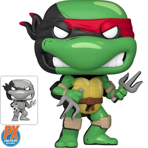 INSTOCK Teenage Mutant Ninja Turtles Comic Raphael Pop! Vinyl Figure - Previews Exclusive