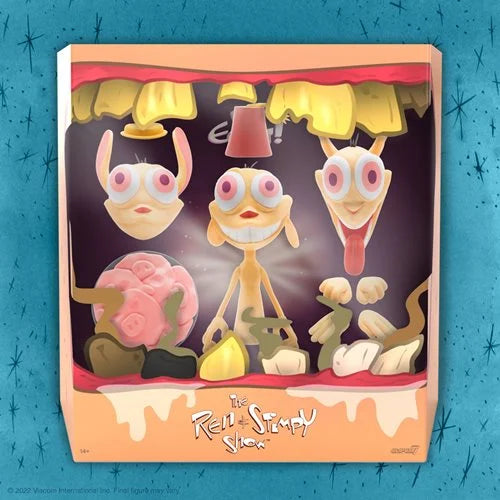 Instock Ren and Stimpy SUPER 7 Ultimates 7-Inch Ren Action Figure