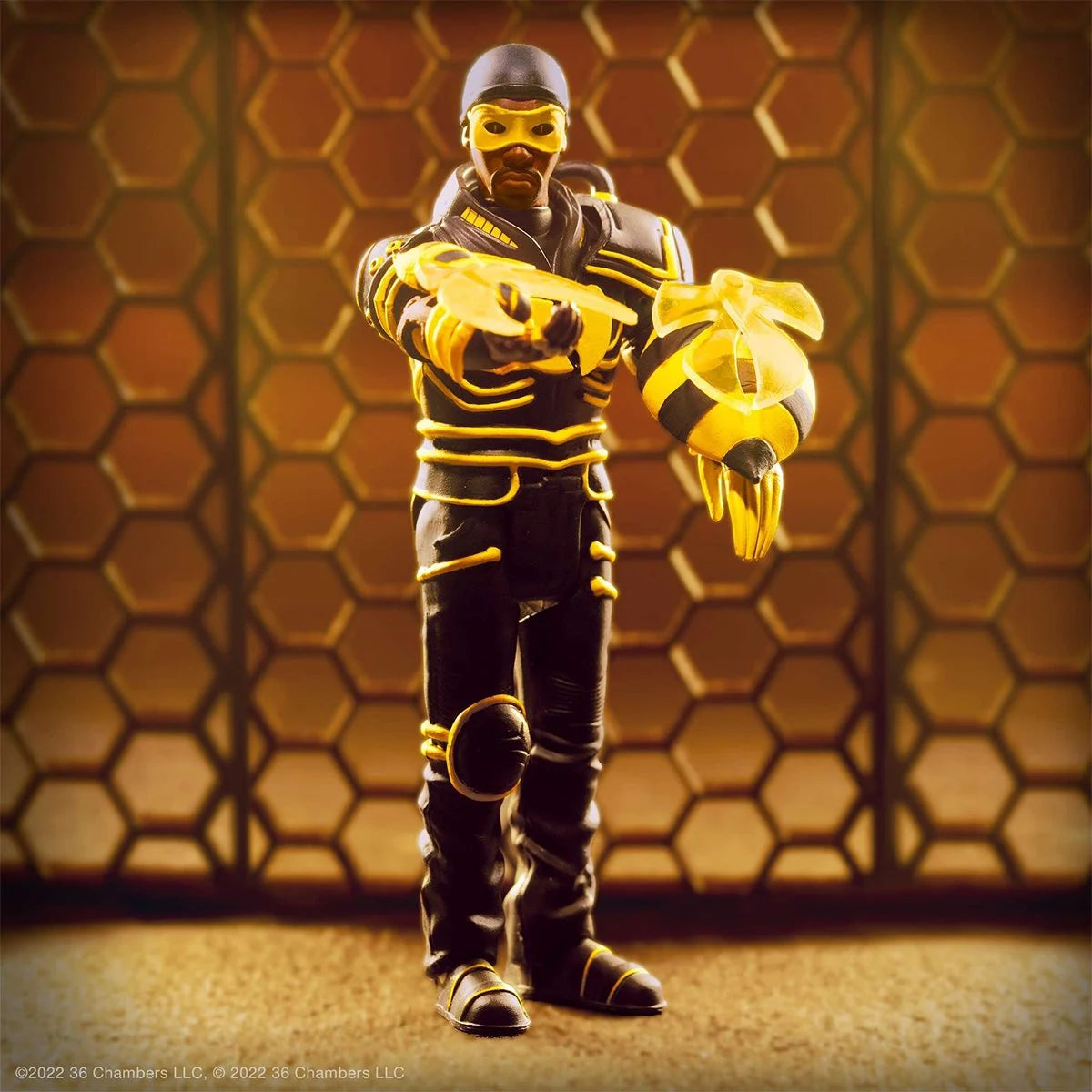 INSTOCK The RZA Bobby Digital (Digital Bullet) 3 3/4-Inch ReAction Figure