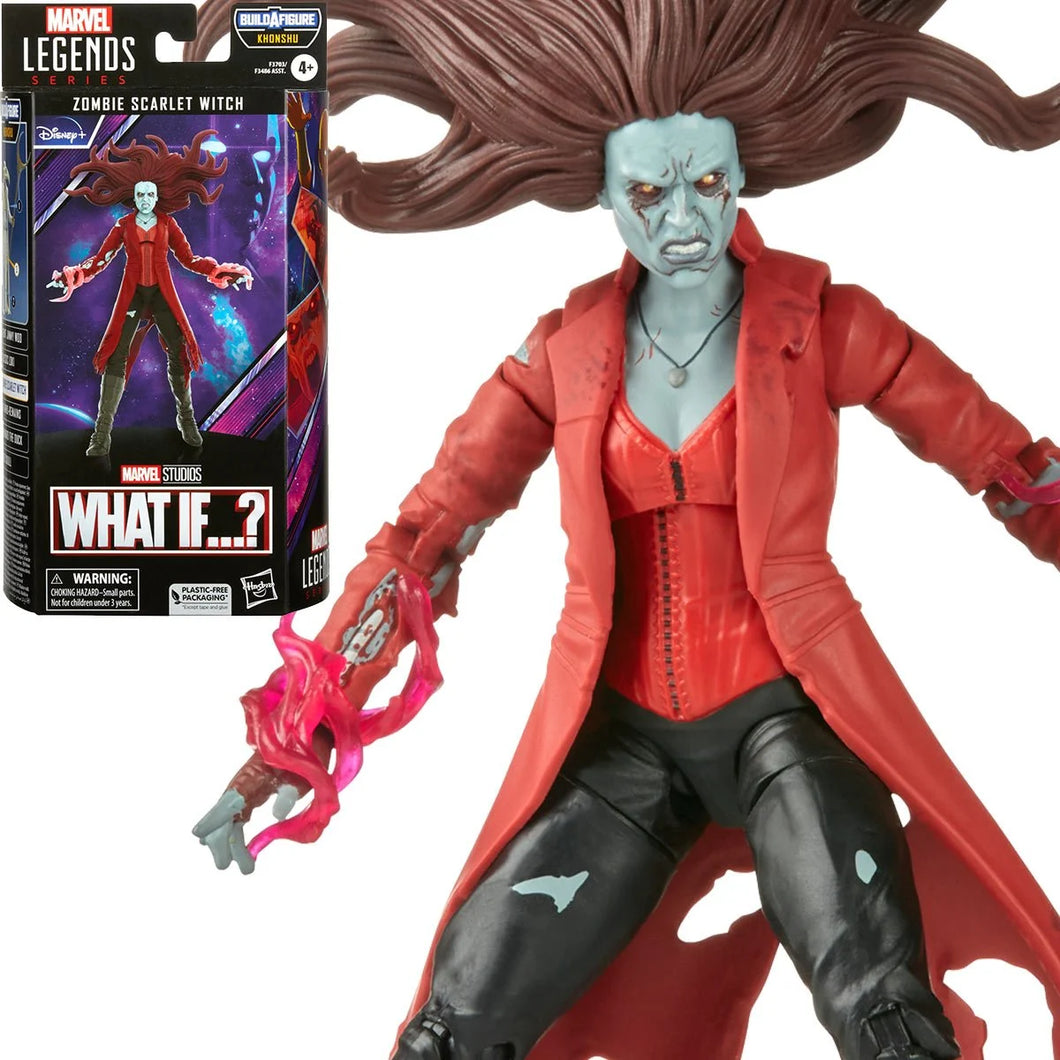 INSTOCK Marvel Legends What If? Zombie Scarlett Witch 6-Inch Action Figure