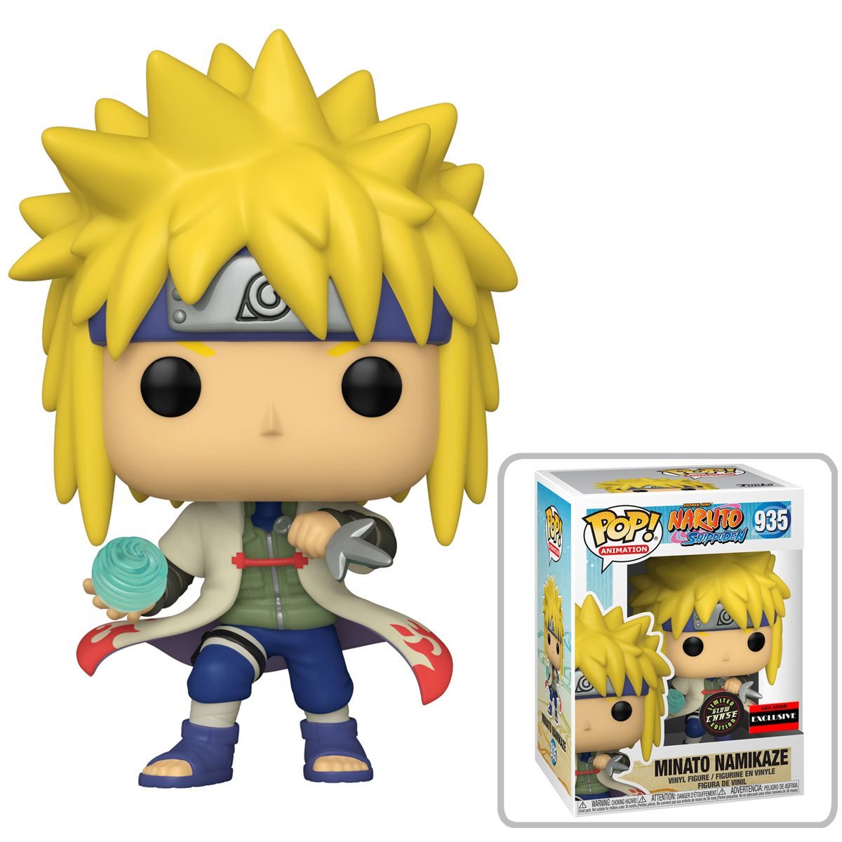 INSTOCK Naruto: Shippuden Minato Namikaze Rasengan Pop! Vinyl Figure - AAA Anime Exclusive