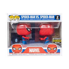 Load image into Gallery viewer, INSTOCK Spider-Man Imposter Pop! Vinyl Figure 2-Pack – Entertainment Earth Exclusive
