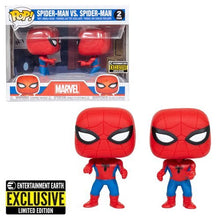 Load image into Gallery viewer, INSTOCK Spider-Man Imposter Pop! Vinyl Figure 2-Pack – Entertainment Earth Exclusive
