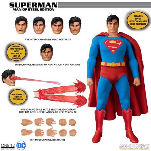 INSTOCK DC Superman: Man of Steel Edition One:12 Collective Action Figure