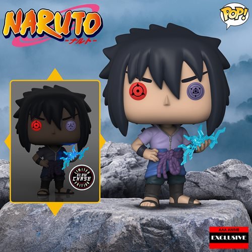 INSTOCK Naruto Sasuke Uchiha Rinnegan Pop! Vinyl Figure - AAA Anime Exclusive