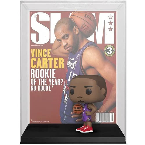 INSTOCK NBA SLAM Vince Carter Pop! Cover Figure with Case