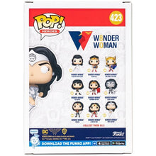 Load image into Gallery viewer, INSTOCK Wonder Woman 80th Anniversary White Lantern Glow-in-the-Dark Pop! Vinyl Figure - Entertainment Earth Exclusive
