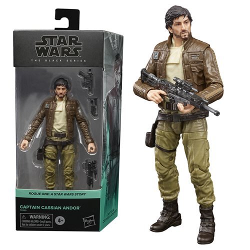 INSTOCK Star Wars The Black Series Captain Cassian Andor 6-Inch Action Figure