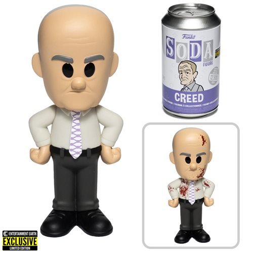 INSTOCK The Office Creed Vinyl Soda Figure - Entertainment Earth Exclusive (LIMITED 12500 PIECES)