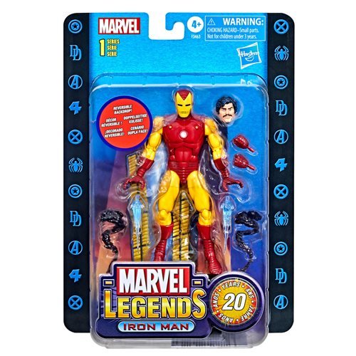 INSTOCK MARVEL LEGENDS 20TH ANNIVERSARY SERIES 1 IRON MAN 6-INCH ACTION FIGURE